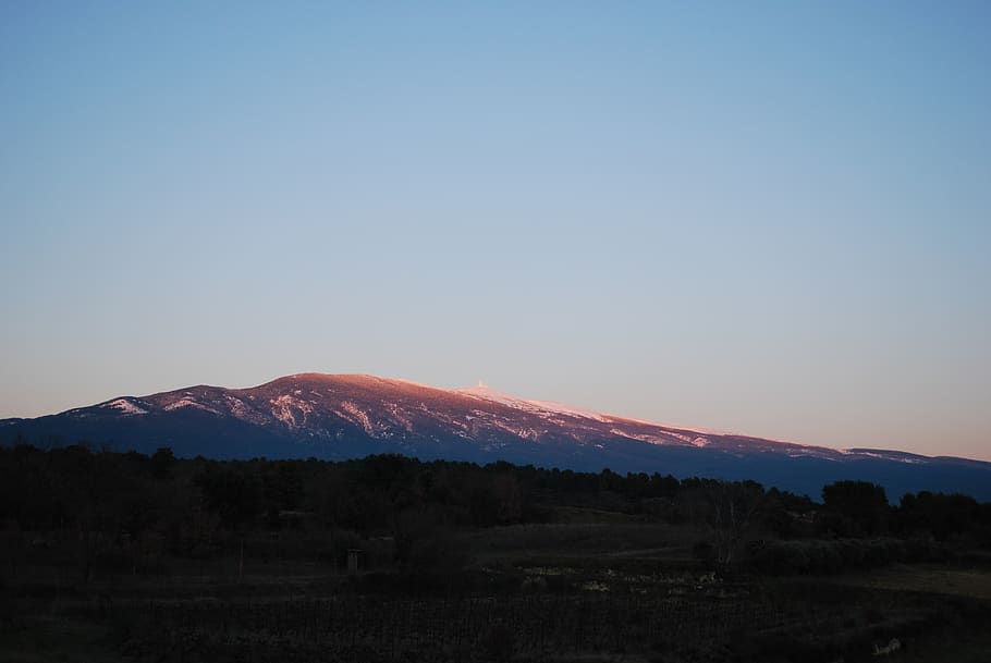 ventoux, mountain, sky, scenics - nature, beauty in nature HD wallpaper