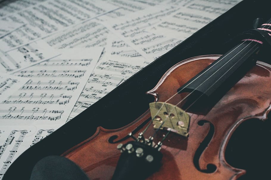 vintage, retro, string, broken, musician, note, sheet, harmony HD wallpaper