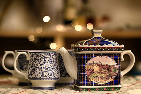 tea, beverage, coffee, cup, drink, hot, breakfast, mug, teapot HD wallpaper