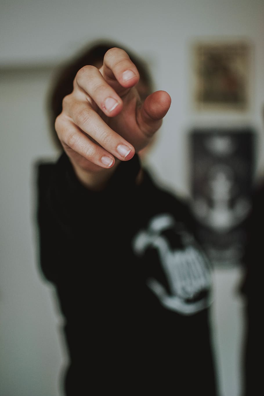 Selective Photo of Person Right Hand, blur, blurred background HD wallpaper
