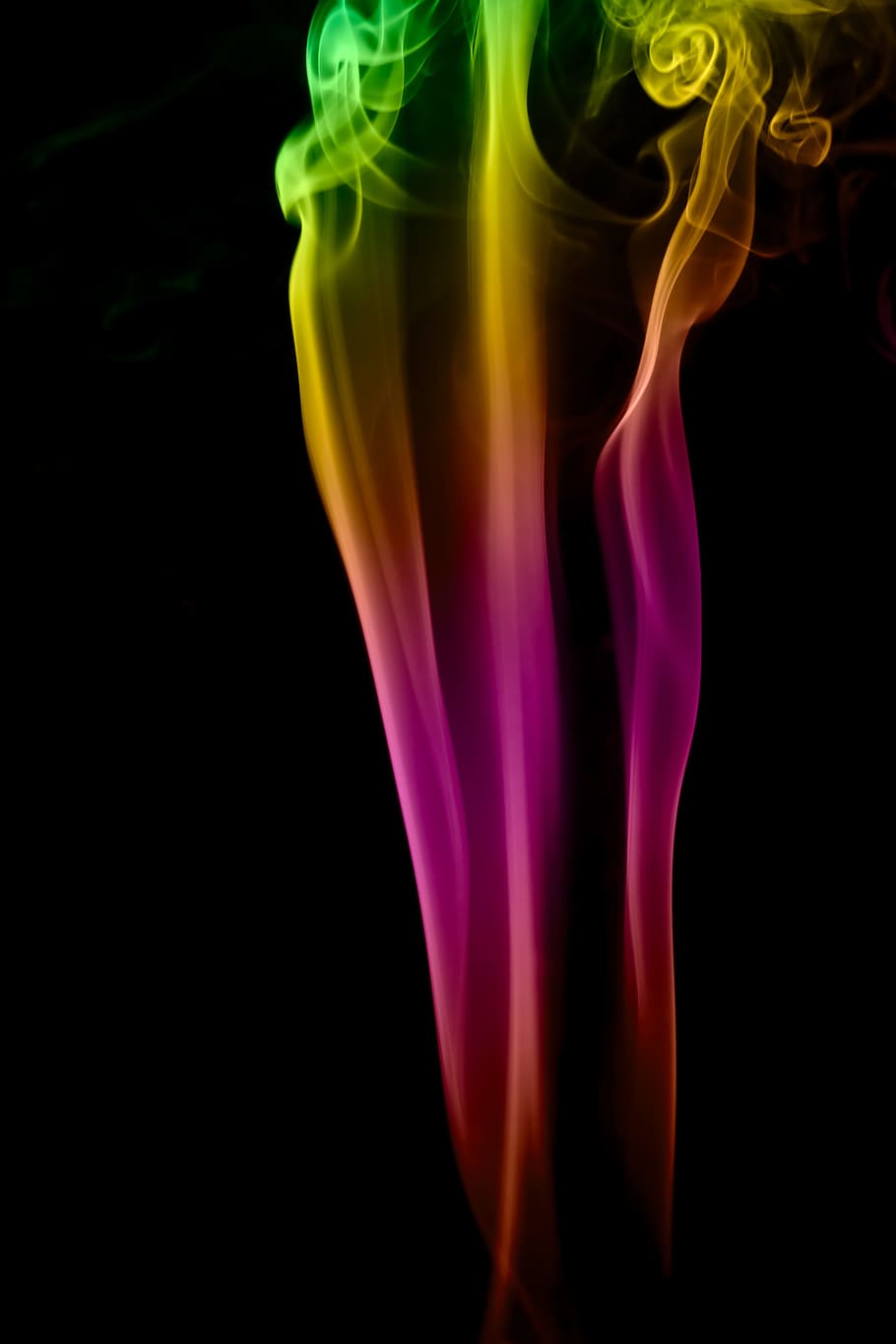 abstract, aroma, aromatherapy, background, color, smell, smoke HD wallpaper