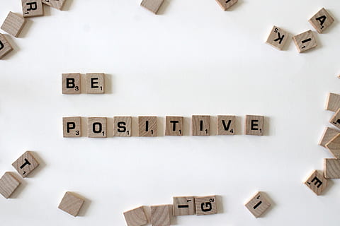 be positive scrabble pieces, text, alphabet, symbol, number, inspire HD wallpaper