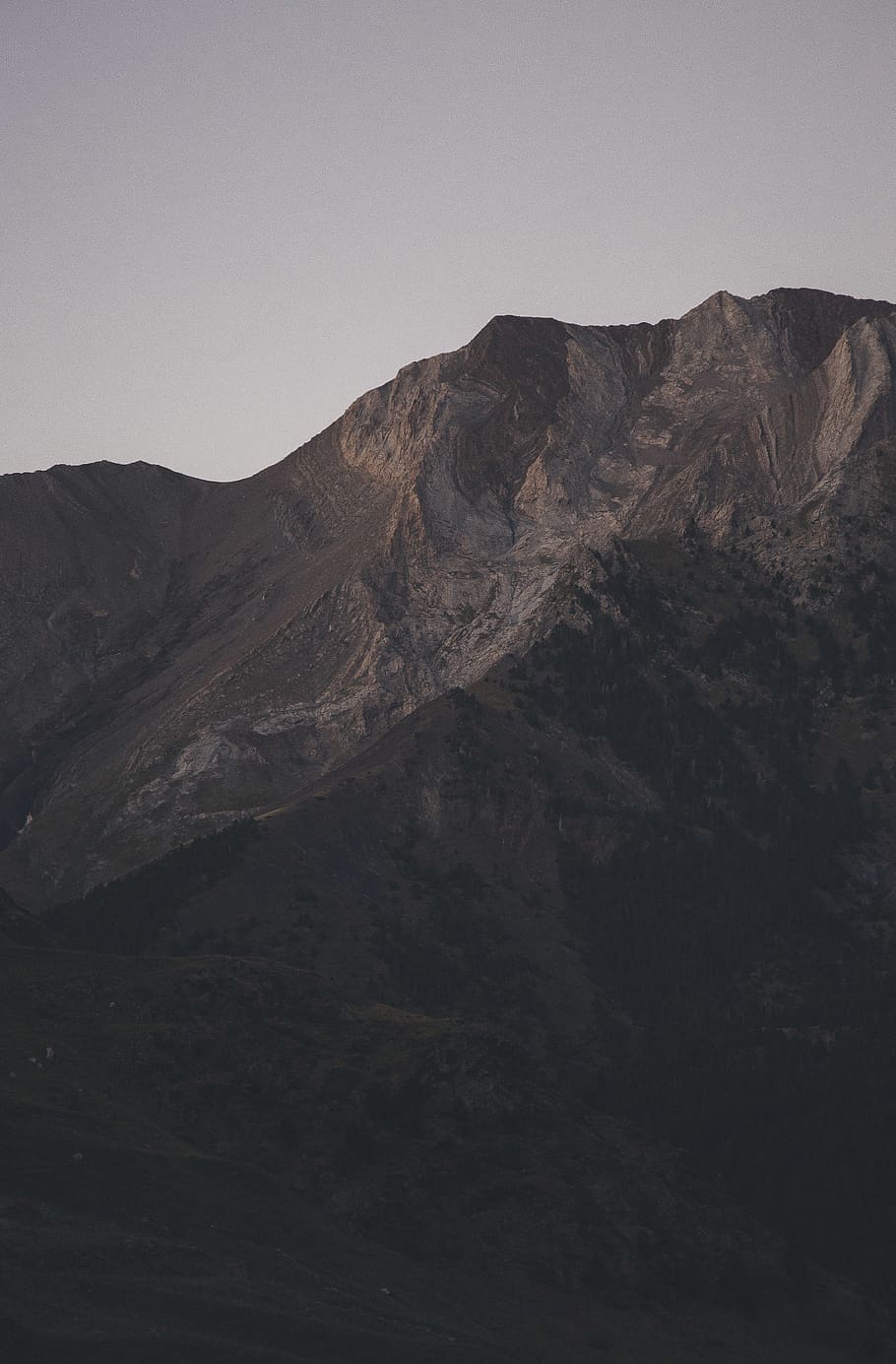 posets, pyrenees, mountain, landscape, dawn, hiking, tranquil scene HD wallpaper