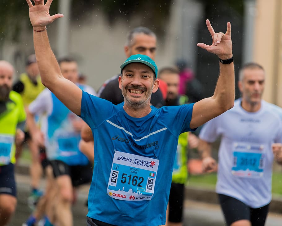 run, race, running, marathon, florence, asics, workout, happiness HD wallpaper