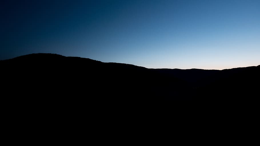 france, malbosc, dark, night, sunset, landscape, forest, savage HD wallpaper