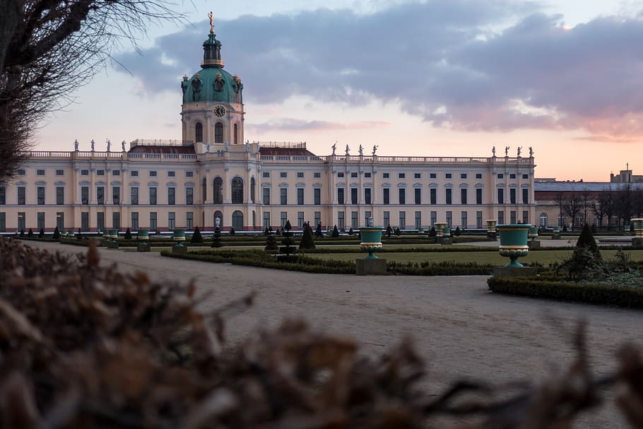 berlin, germany, charlottenburg palace - old palace, sightseeing, HD wallpaper