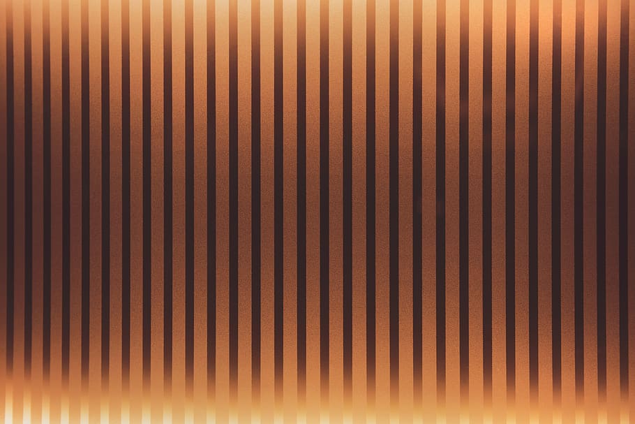line, repetition, pattern, abstract, stripe, orange, dark, light HD wallpaper