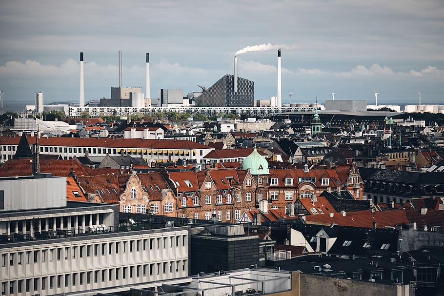 denmark, copenhagen, architecture, building exterior, built structure HD wallpaper