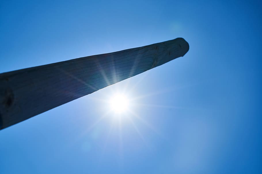 direct, solar, monument, blue, sky, nature, summer, background HD wallpaper