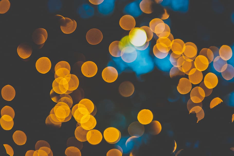 HD wallpaper: Yellow Bokeh Photo, background, blur, blurred, color, effect  | Wallpaper Flare