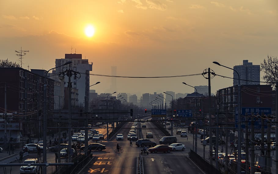 china, communication university, architecture, city, built structure HD wallpaper