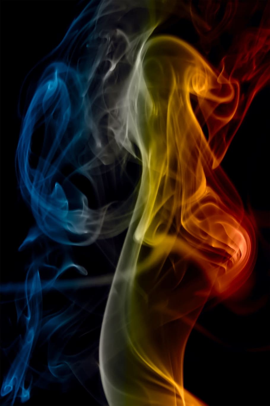 abstract, aroma, aromatherapy, background, color, smell, smoke HD wallpaper