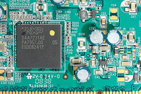 cpu, technology, computer, semiconductor, data, pcb, capacitor HD wallpaper