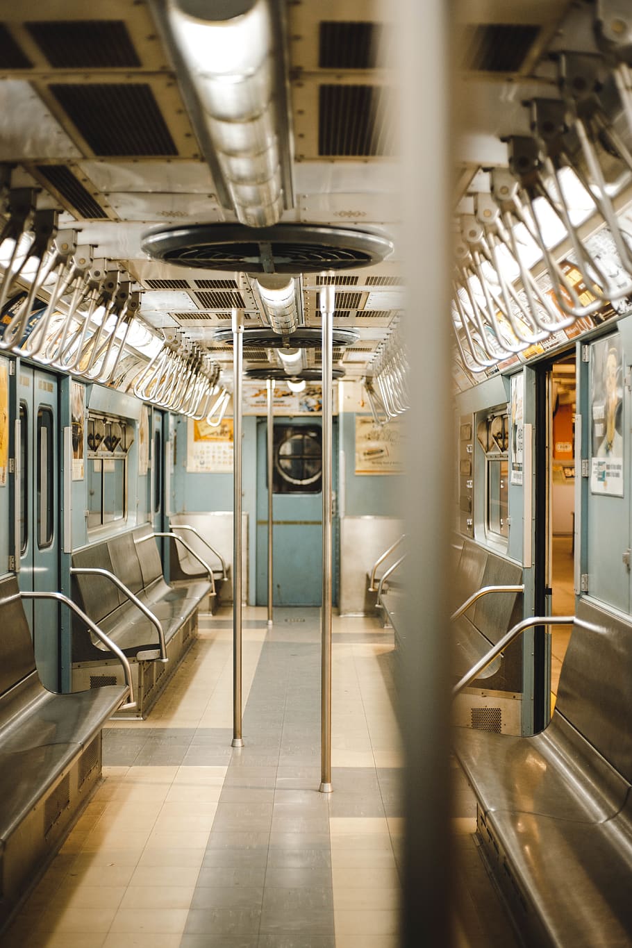 public transportation, rail transportation, blurred motion HD wallpaper