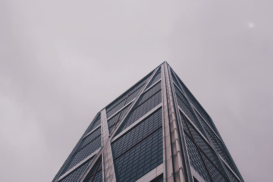 spain, madrid, cloudy, torres, kio, skyline, metal, grey, tetuán HD wallpaper