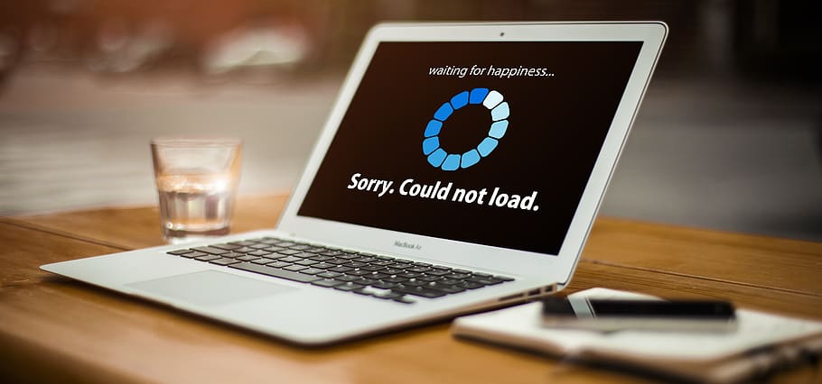 luck, joy, happiness, cheerful, laptop, wait, download, notebook, HD wallpaper