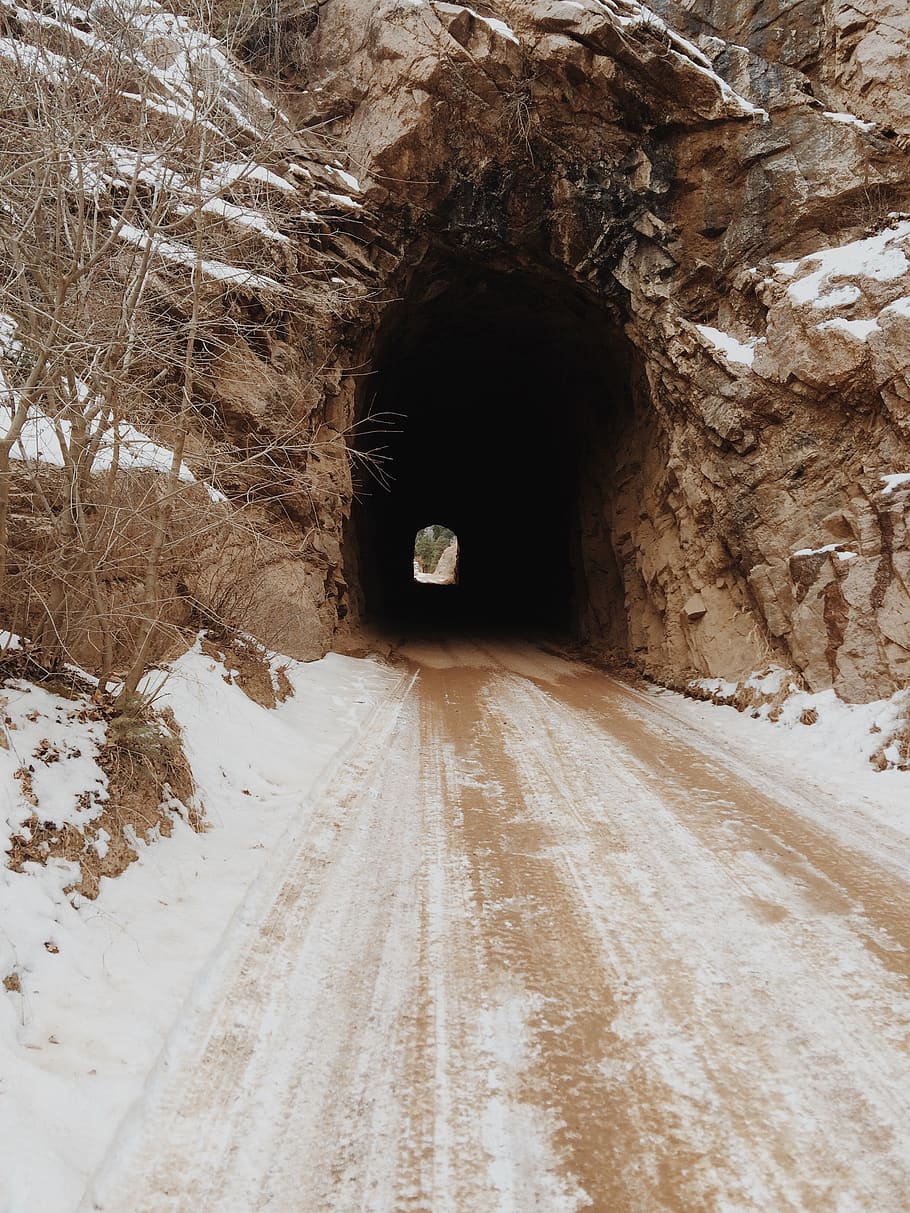 united states, colorado springs, lower gold camp road, the way forward, HD wallpaper