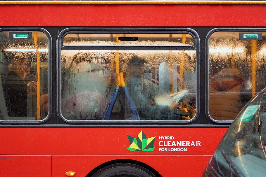 people in red bus, vehicle, transportation, united kingdom, london HD wallpaper