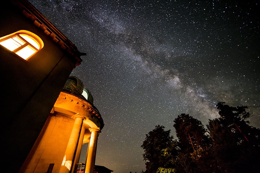 nature, outdoors, astronomy, outer space, universe, night, abastumani observatory HD wallpaper