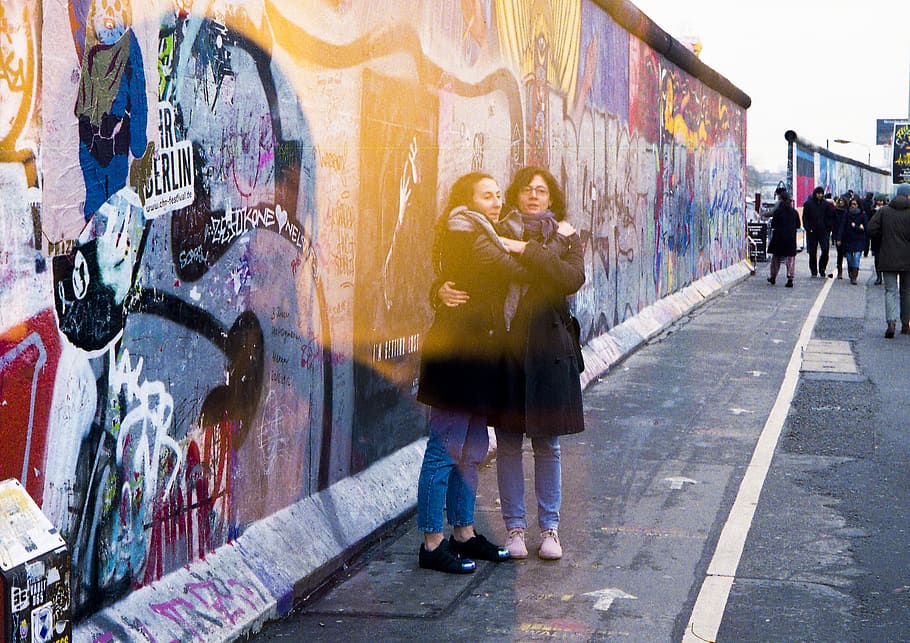 germany, berlin, east side gallery, 35, olympus, film, analogue HD wallpaper