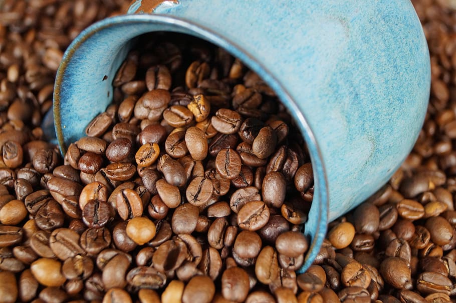 ceramic, coffee, coffee bean, coffee cup, coffee mugs, drink HD wallpaper