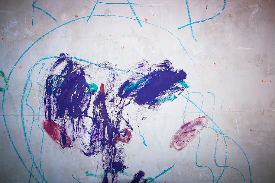 graffiti, wall, paint, background, old, distressed, color, colorful HD wallpaper