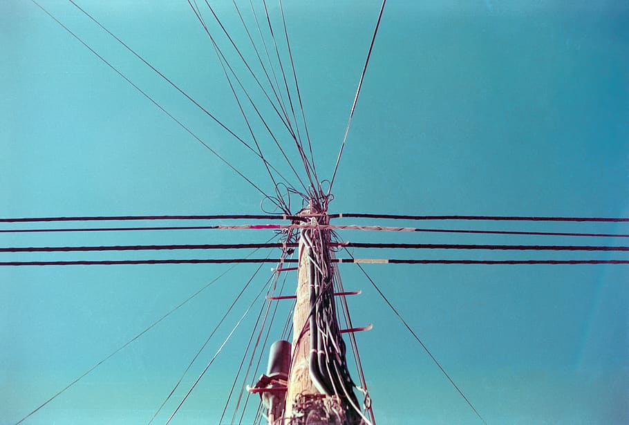 wires connected to post, boat, transportation, vehicle, cable HD wallpaper