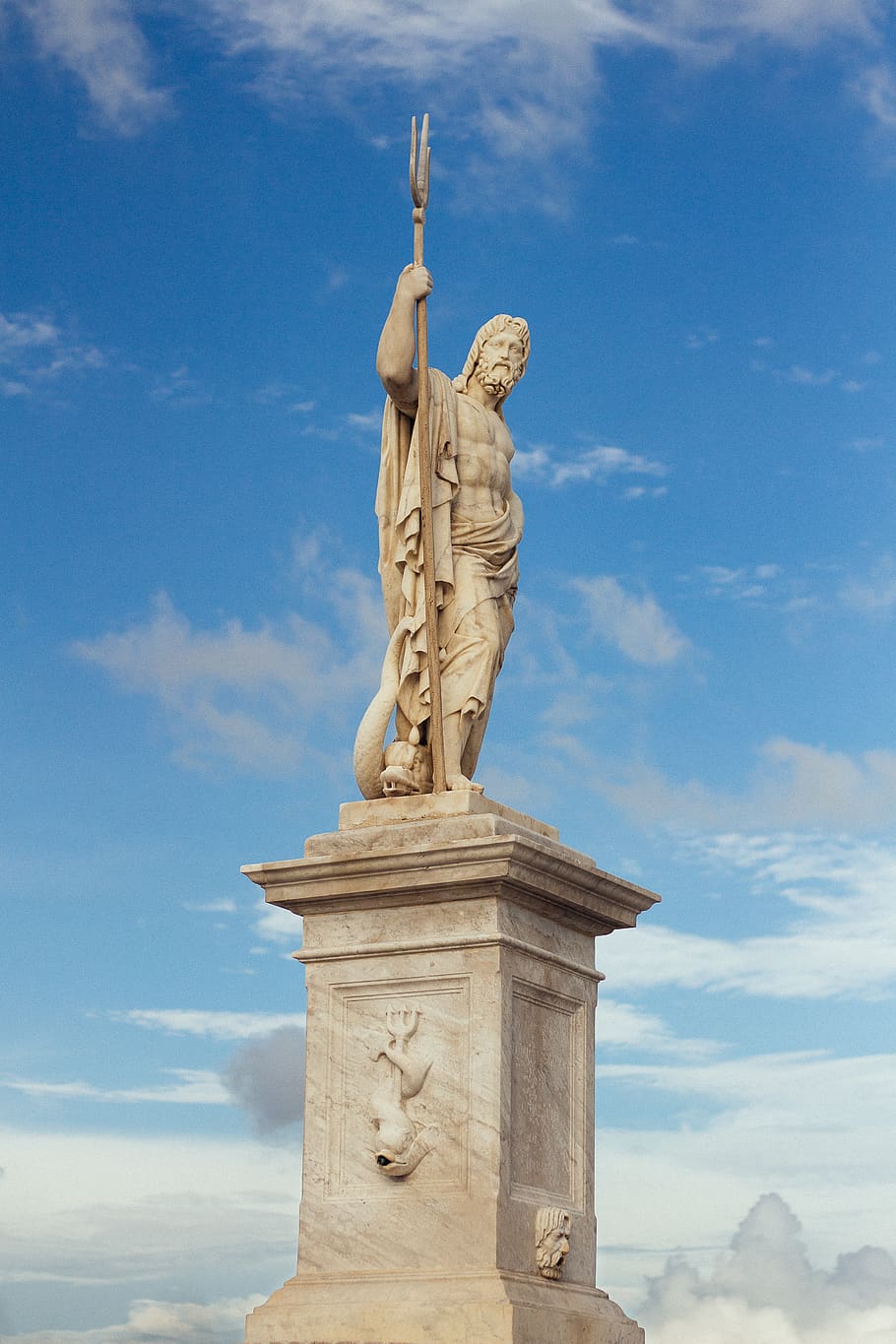 cuba, havana, sculpture, statue, cloud - sky, human representation HD wallpaper