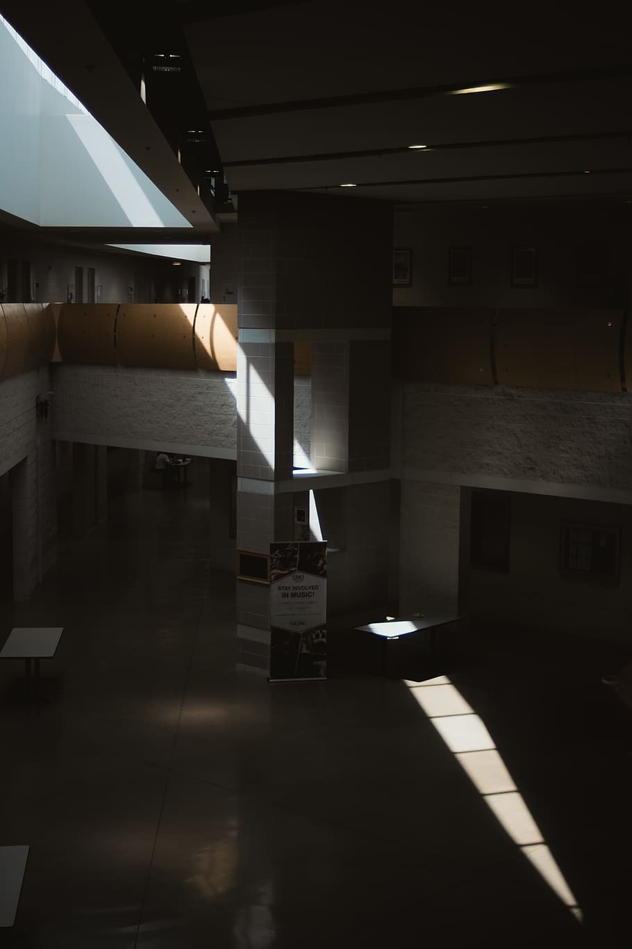no lights inside the building, architecture, indoors, built structure HD wallpaper