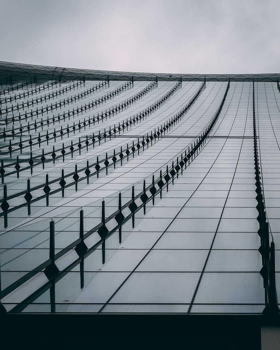 sky, in a row, no people, day, pattern, built structure, nature HD wallpaper