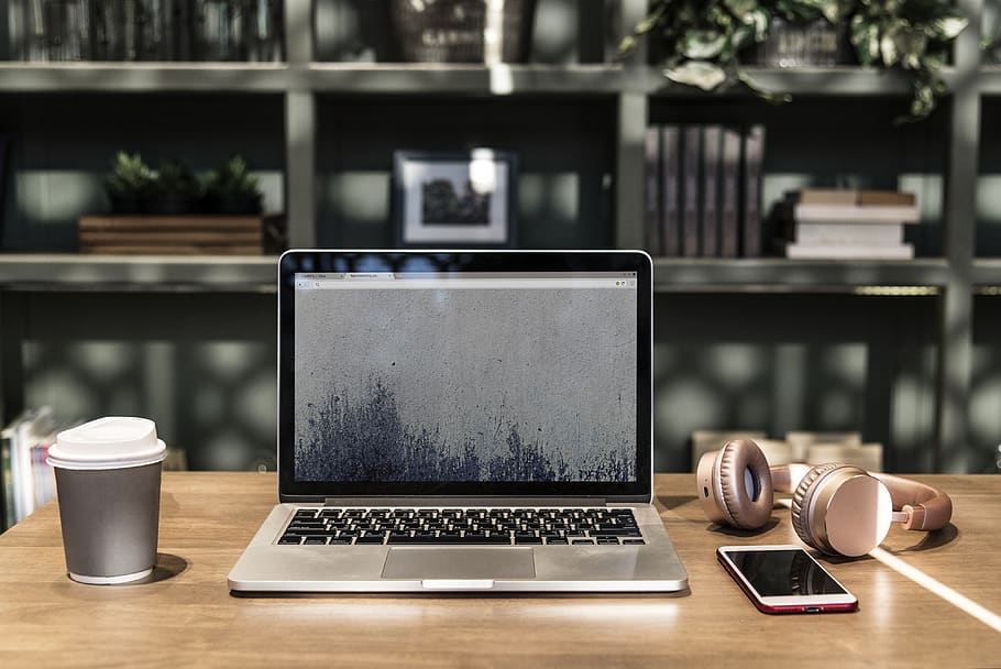background, blank, computer, connection, desk, desktop, device HD wallpaper