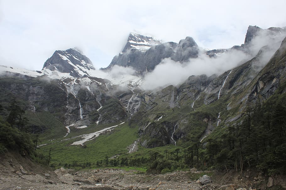 makalu, mountain, beauty in nature, scenics - nature, environment HD wallpaper