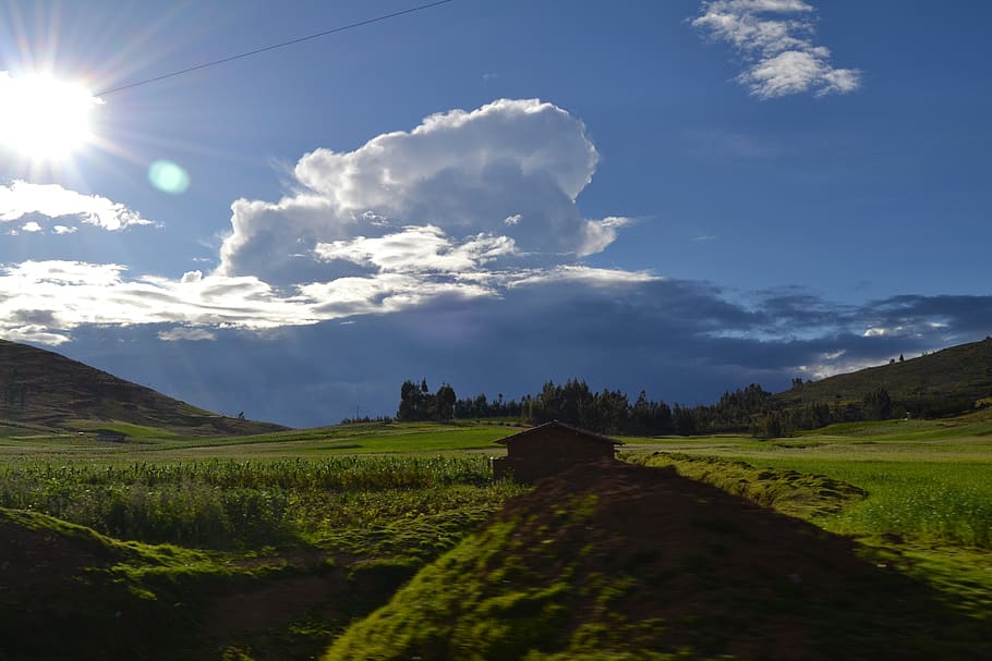 clouds, sky, cajamarca, landscape, scenics - nature, beauty in nature HD wallpaper
