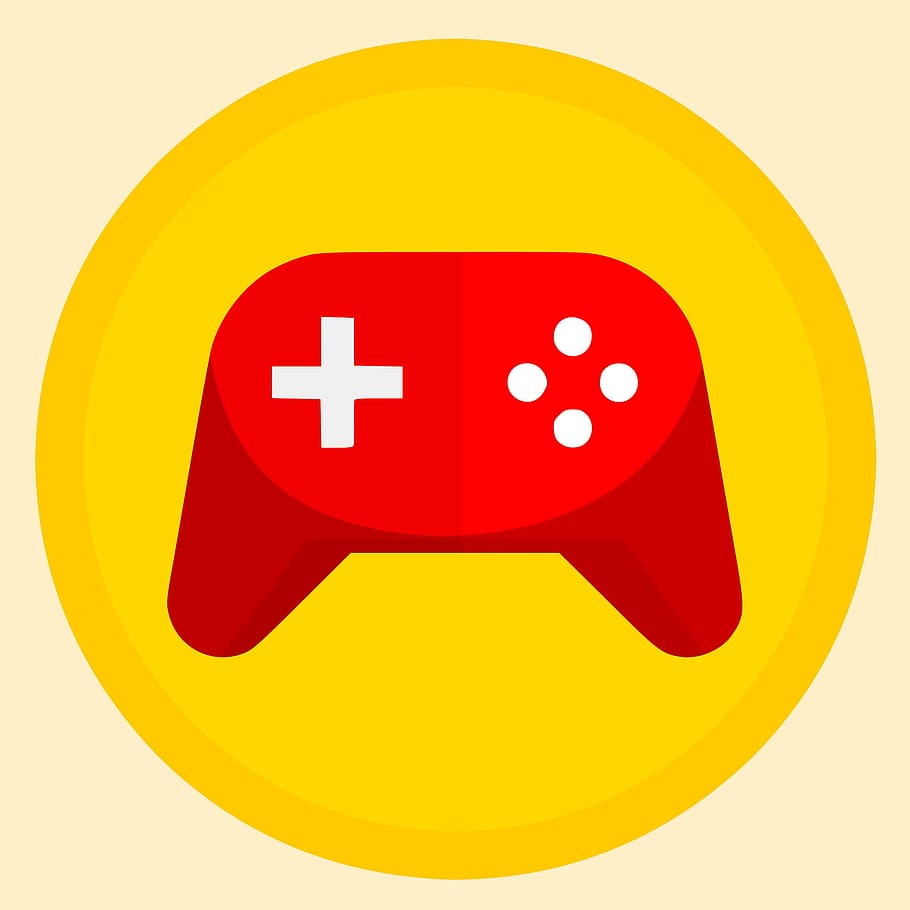 Illustration of game hand controller., gamepad, gamer, videogame, HD wallpaper