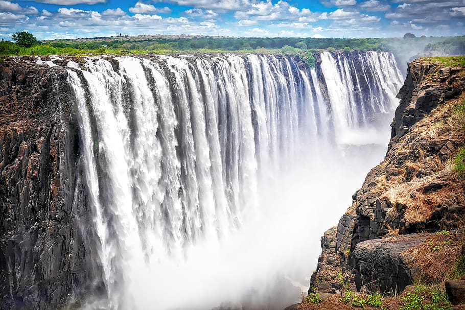 1243716 HD Victoria Falls From Above  Rare Gallery HD Wallpapers