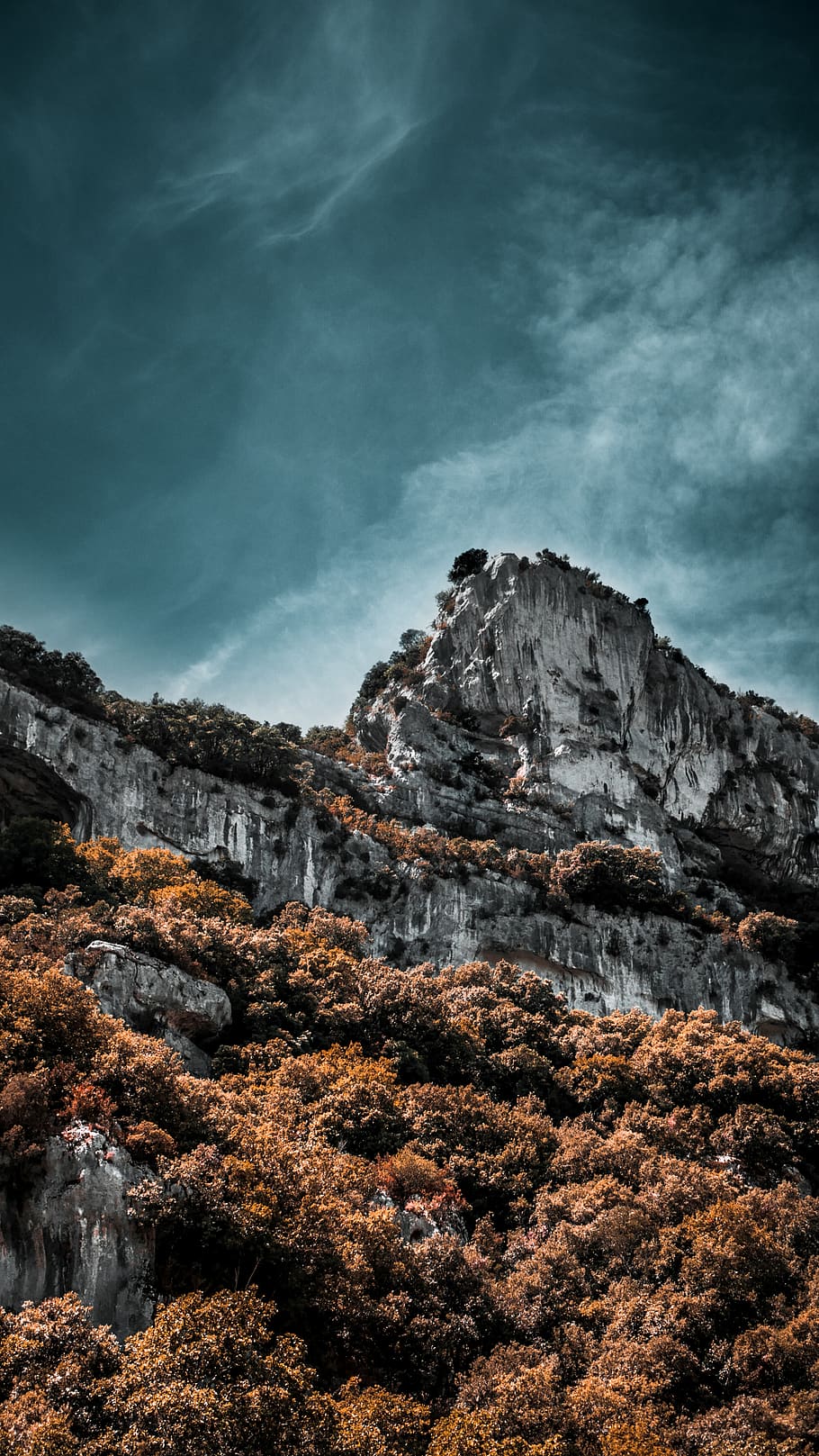 france, ardeche, mountain, scenics - nature, beauty in nature HD wallpaper