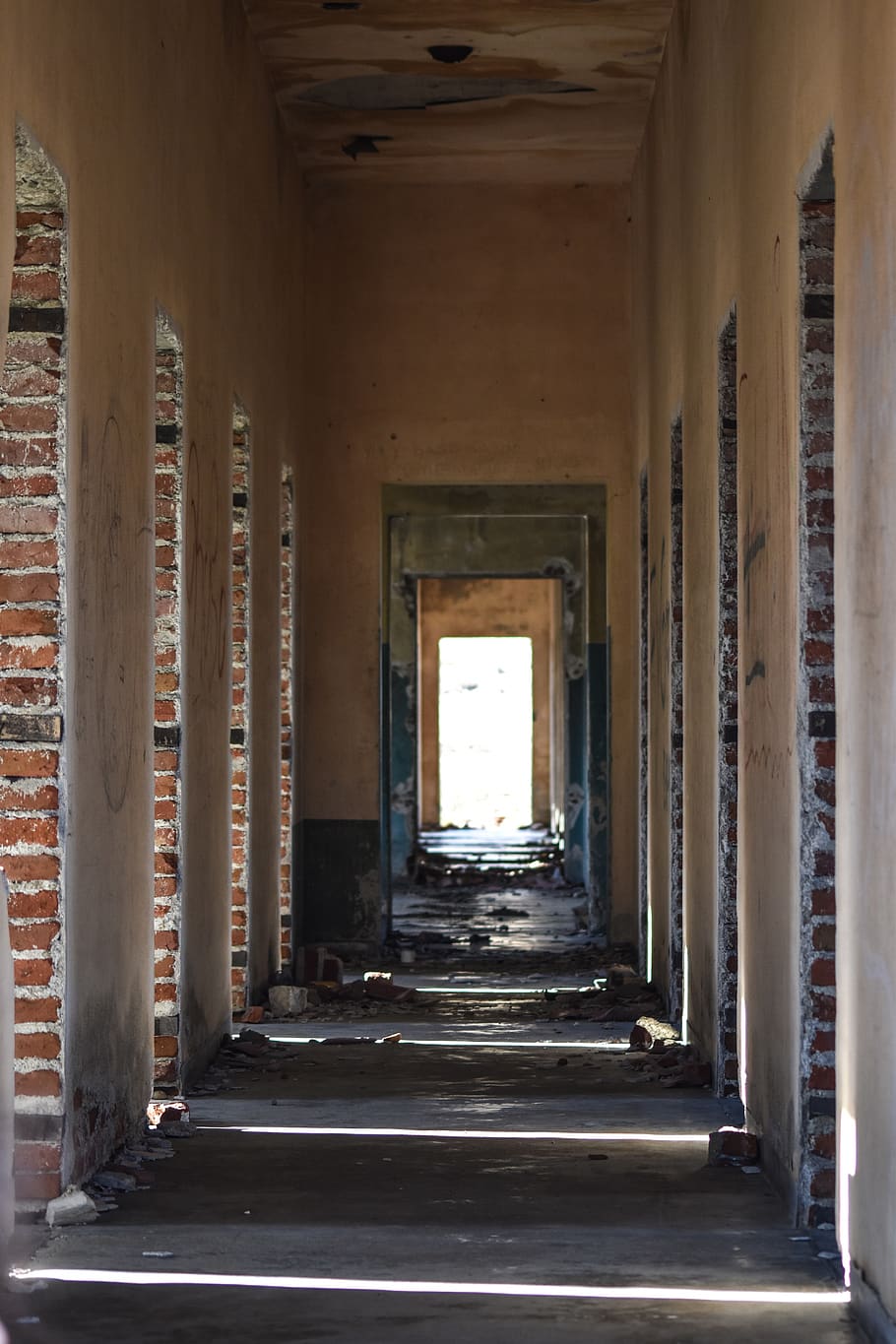 input, construction, old, ruins, architecture, building, indoors HD wallpaper