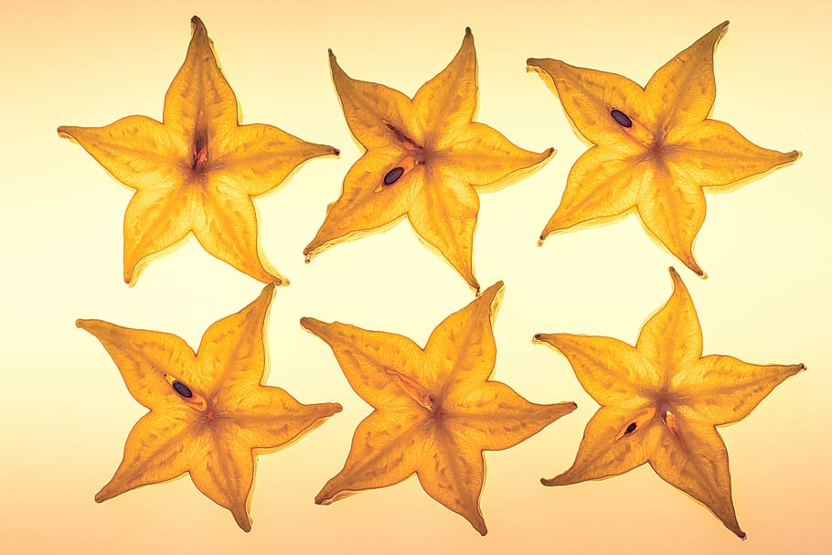 star fruit, fresh, healthy, fruits, nutrition, vitamins, food and drink HD wallpaper
