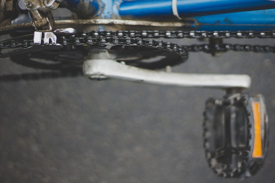 chains, gear, technology, close-up, selective focus, no people HD wallpaper