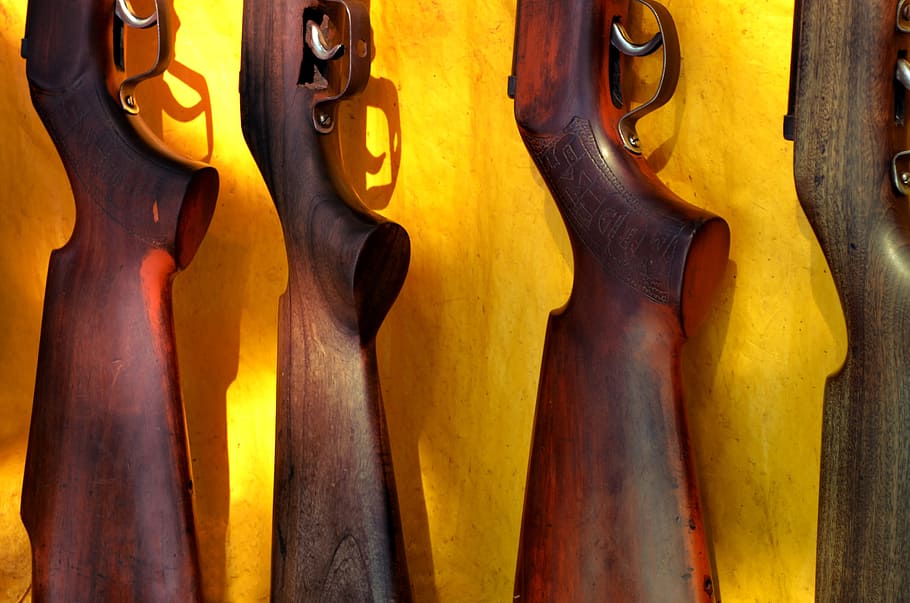 Old Guns, safety, Tools, string instrument, yellow, musical instrument HD wallpaper