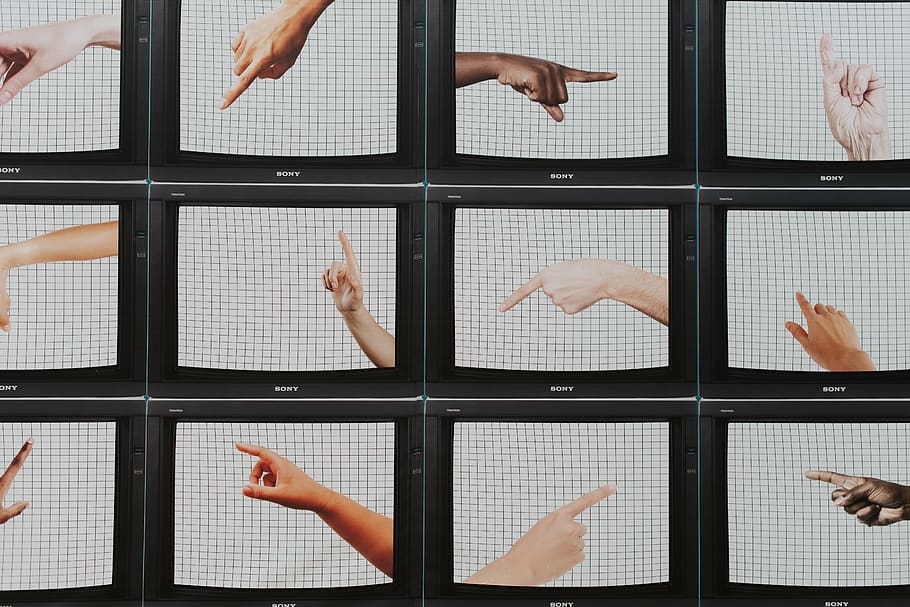 monitor lot, human hand, human body part, people, group of people HD wallpaper