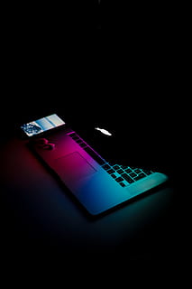 macbook #minimal #dark #wallpaper #laptop #desktop #office #vibes #night # programming #developer #4K #wallpaper #…