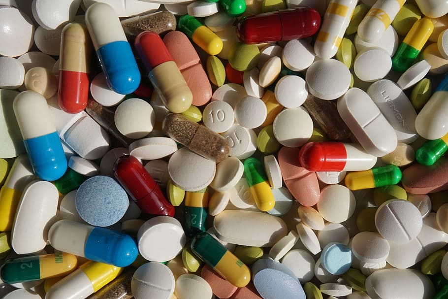 large group of objects, medicine, pill, full frame, dose, abundance HD wallpaper