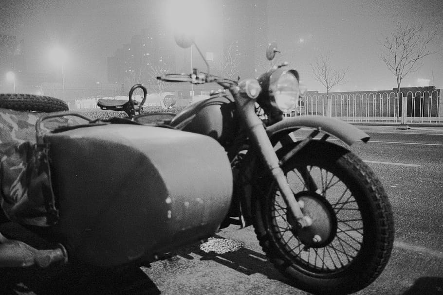 motorcycle, machine, wheel, transportation, vehicle, sidecar HD wallpaper