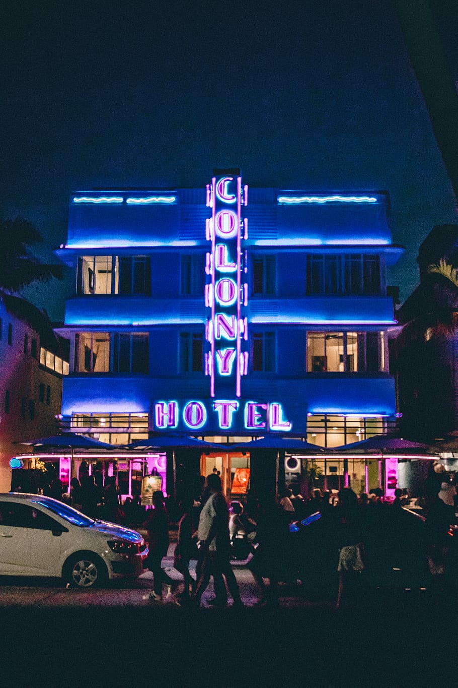 united states, miami beach, ocean drive, movies, colony, nights