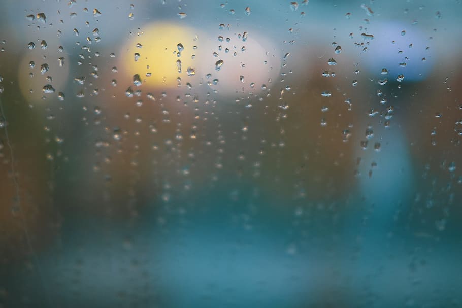 texture, water, droplet, window, rain