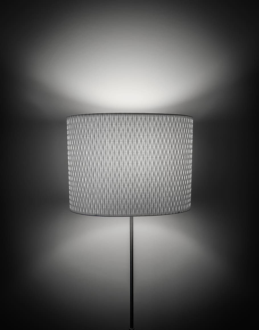 lamp, lampshade, table lamp, lighting, brake, cylinder, peel HD wallpaper