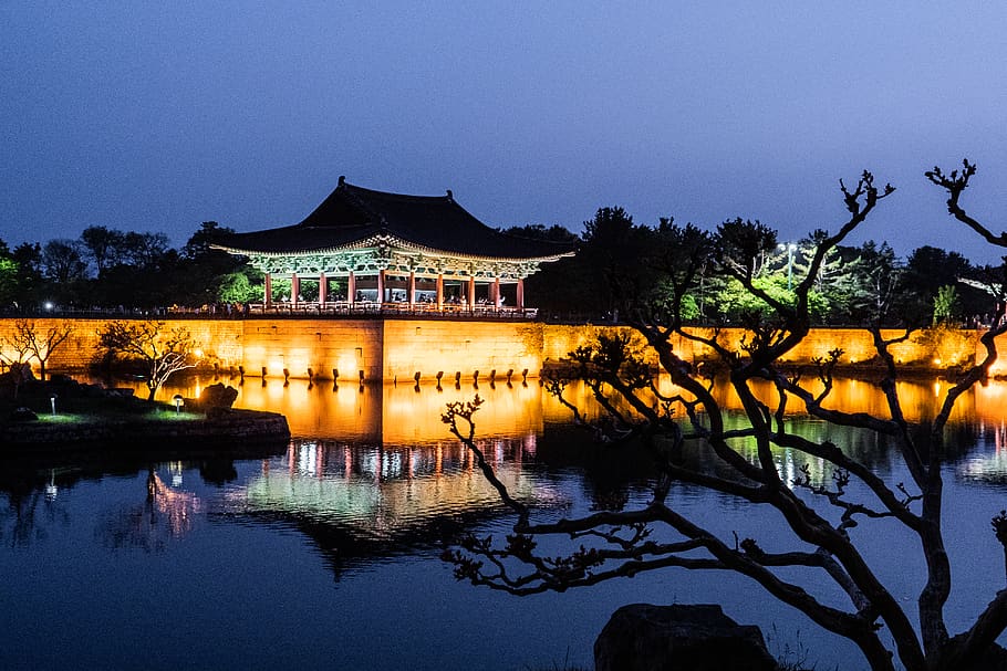 building, architecture, temple, shrine, pagoda, worship, outdoors HD wallpaper