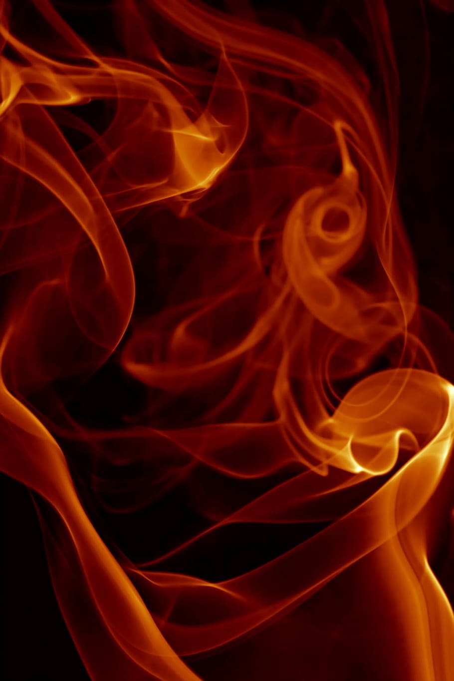 background, smoke, isolated, black, smooth, shape, abstract HD wallpaper