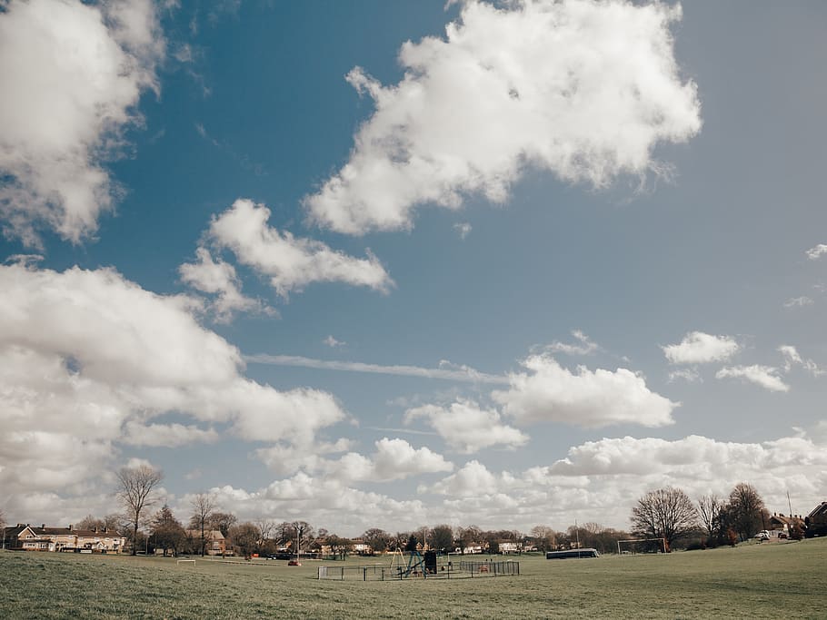 nature, outdoors, weather, cloud, sky, cumulus, field, plant HD wallpaper